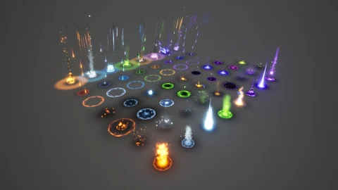 范围攻击魔法能力 第2卷 - AoE Magic Abilities Vol.2 - Niagara
