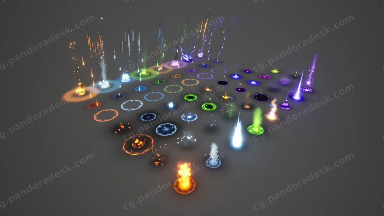 范围攻击魔法能力 第2卷 - AoE Magic Abilities Vol.2 - Niagara