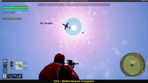 吃鸡模型模板蓝图-Advanced Battle Royale Template