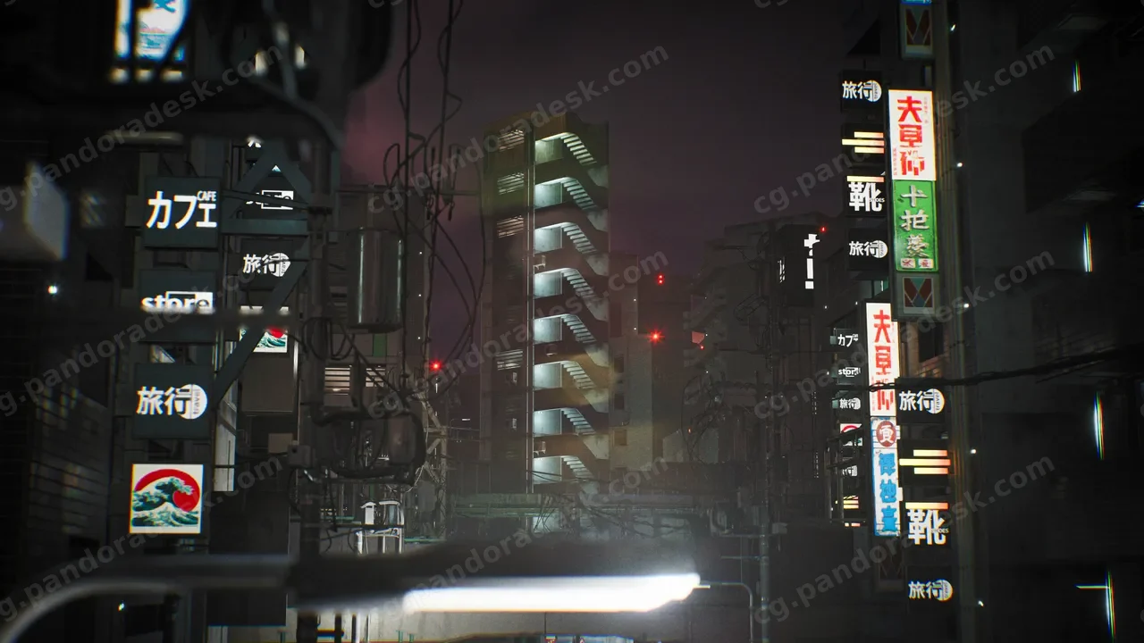 东京Kitbash套装 Tokyo Kitbash Set