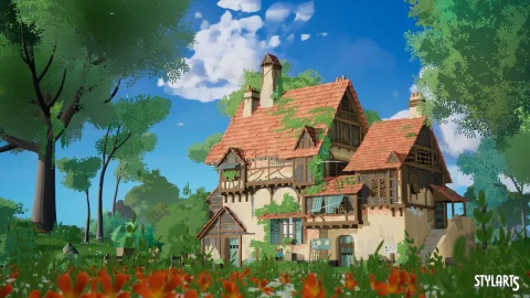 风格化中世纪房屋 - Stylized Medieval House ( Medieval , House , Medieval , House , Stylised )
