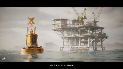 工业科幻风与模块化石油钻井平台 - Industrial Sci-Fi and Modular Oil Rig