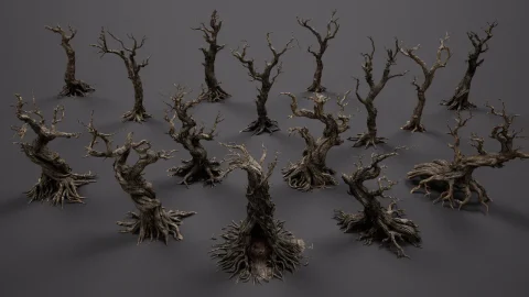 扭曲的枯树包 Twisted Dead Trees Pack