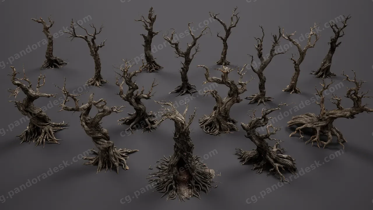 扭曲的枯树包 Twisted Dead Trees Pack