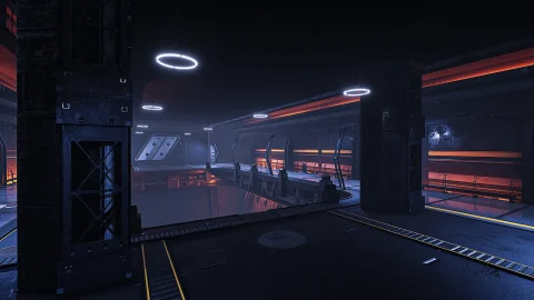 科幻地下环境 - Modular Sci-Fi Underground Environment
