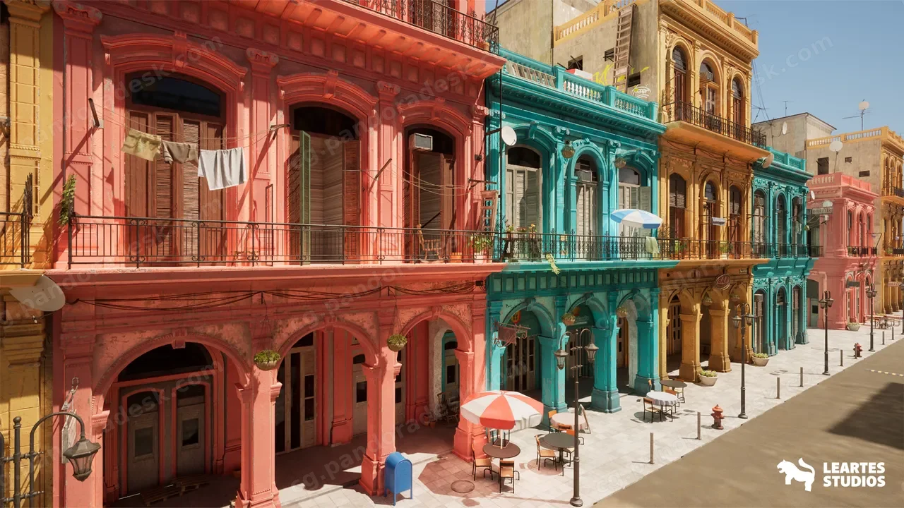 古巴哈瓦那街道环境 - Havana Street Environment