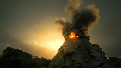 火山VDB包 - Volcano 3D VDB Pack