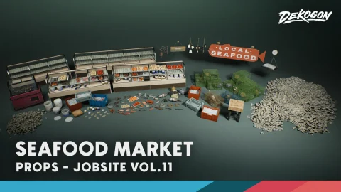 工地 第11卷 - 海鲜市场 - Jobsite VOL.11 - Seafood Market