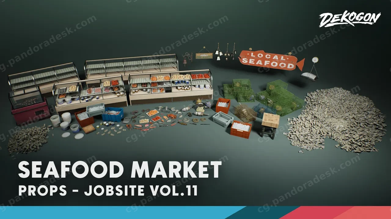 工地 第11卷 - 海鲜市场 - Jobsite VOL.11 - Seafood Market
