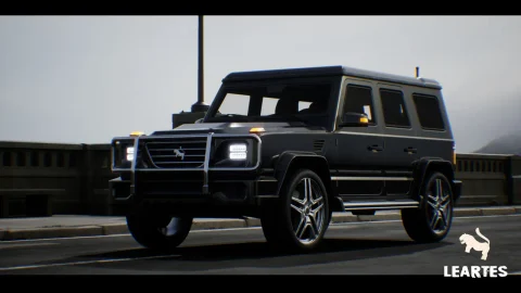 SUV 01 可驾驶/动画/现实 - SUV 01 Driveable / Animated / Realistic