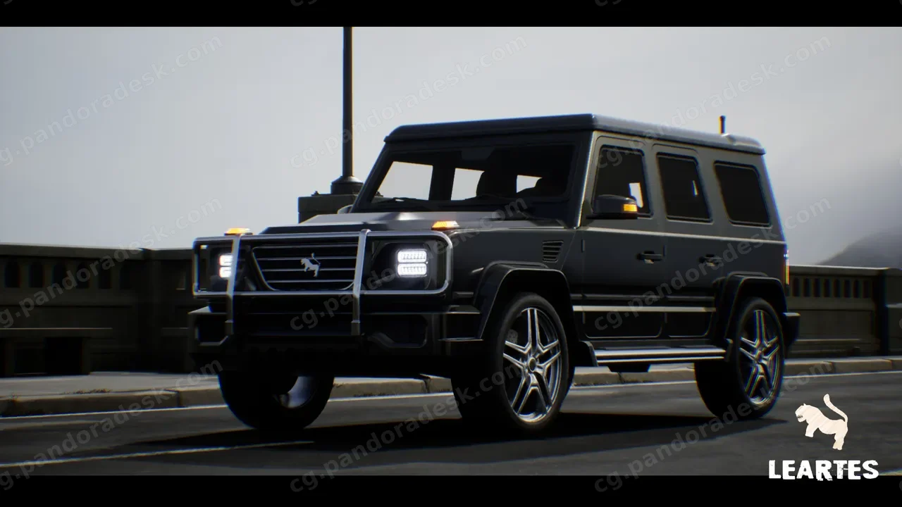 SUV 01 可驾驶/动画/现实 - SUV 01 Driveable / Animated / Realistic