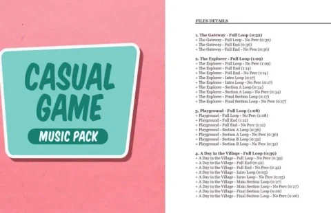 休闲益移动儿童智游戏音乐包 Casual Game Music Pack