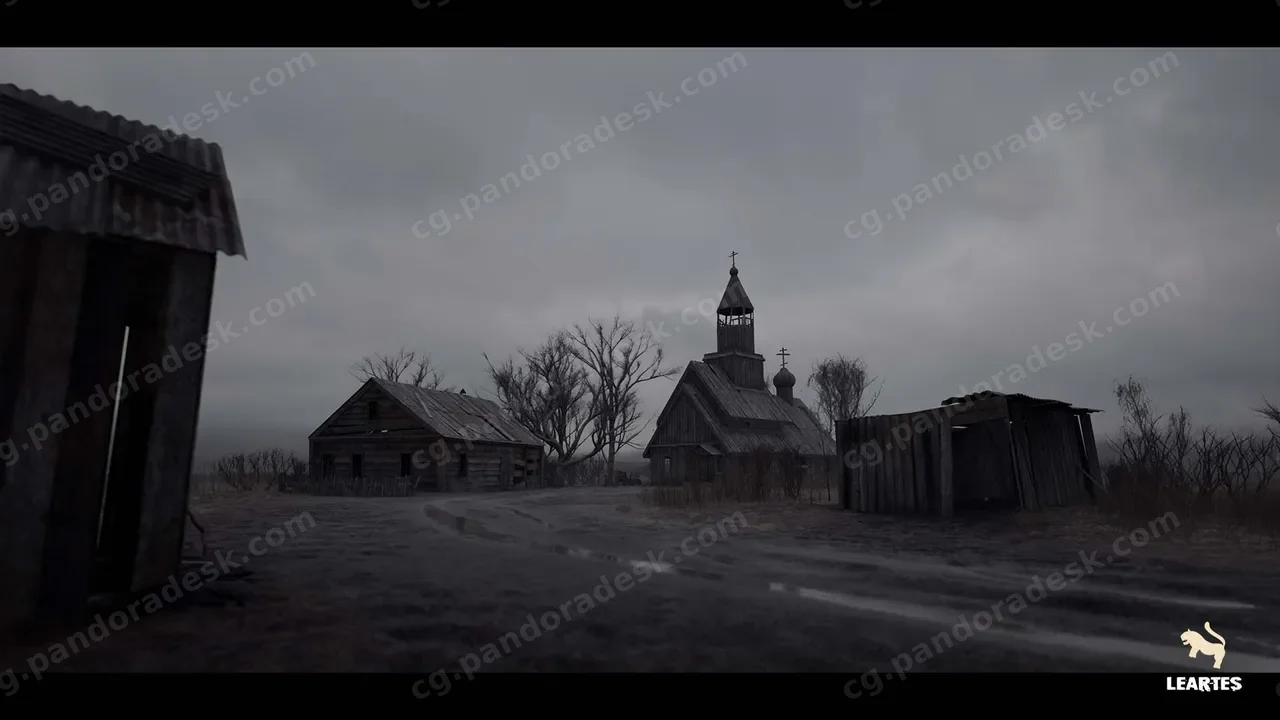 闹鬼的村庄环境/恐怖村庄环境(村庄包) - Haunted Village Environment / Horror Village Environment + ULAT ( Village Pack )