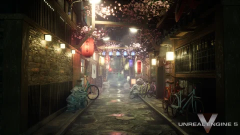 日本小巷环境包-A Japanese alley environment pack