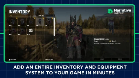 叙述性库存 - 库存和设备系统 - Narrative Inventory - Inventory & Equipment System