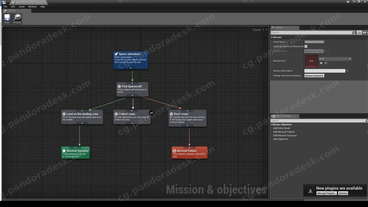 任务目标创建插件-Mission & Objectives v1.5