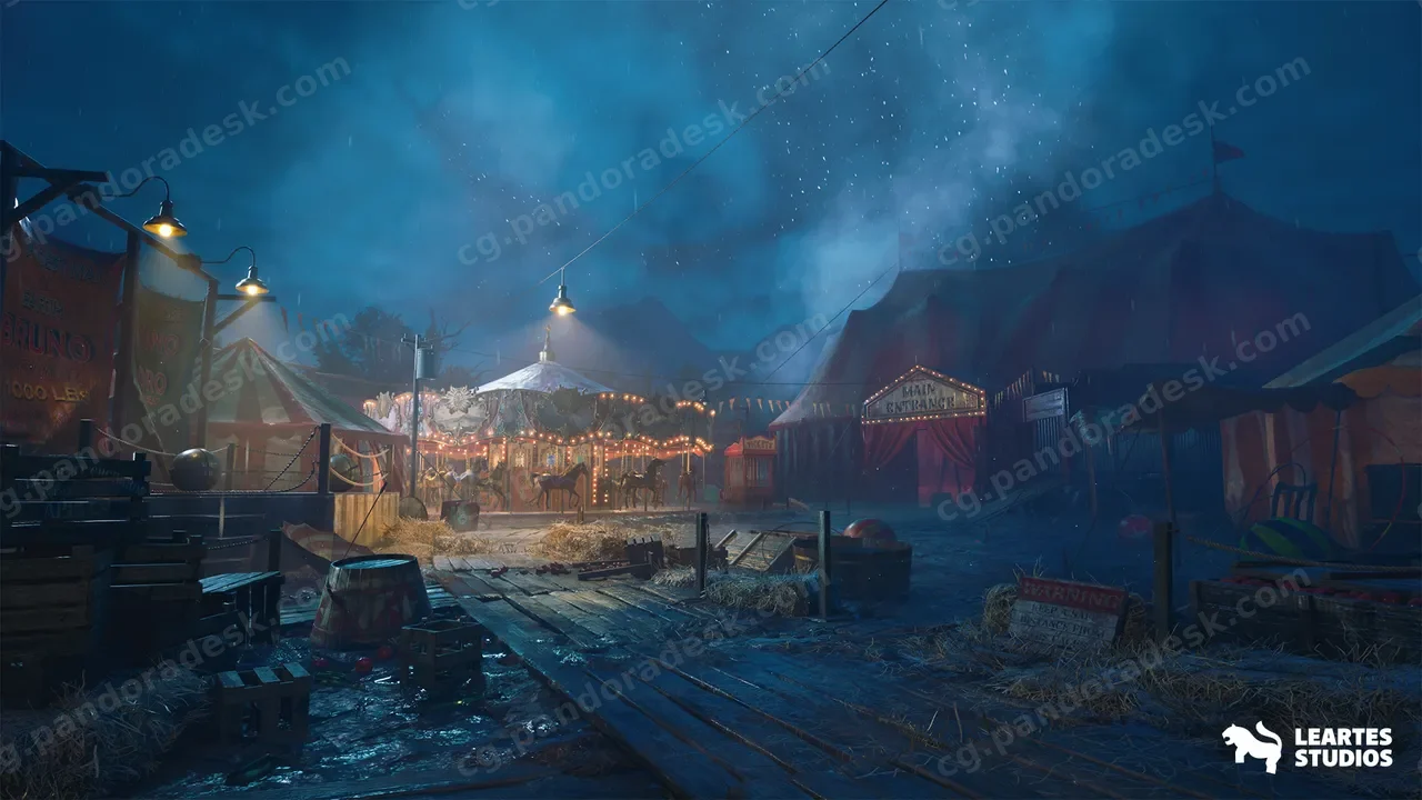 恐怖嘉年华马戏团场景 - The Carnival Environment