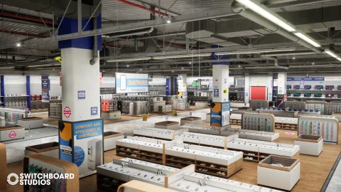 电子超级商店模块化环境 Electronics Mega Store Modular Environment