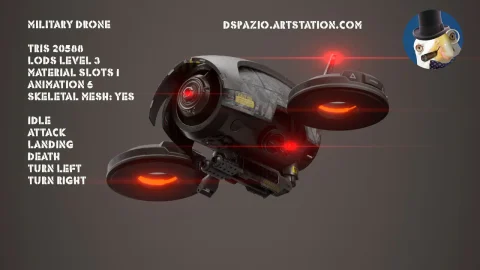 军用无人机-Military Drone