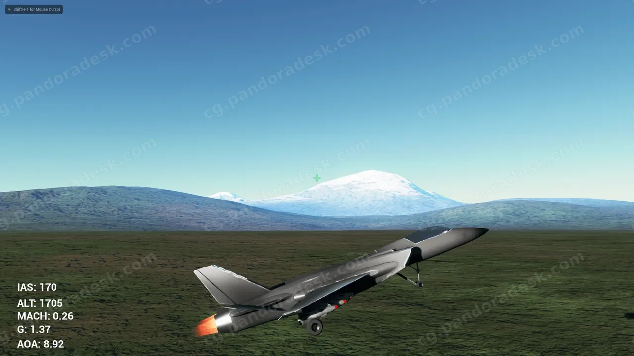 简单战斗机飞行模式蓝图插件 Easy Flight Model v3.4
