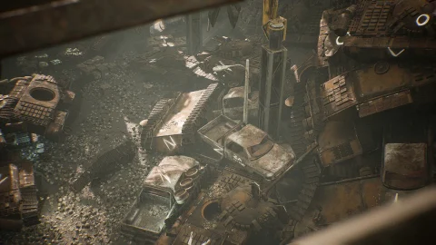 战场工业废土垃圾废墟场景-Junkyard Environment Kit