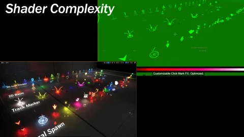 鼠标单击轨道标记特效 - Mouse Click FX. Track marker