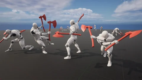 战斗大师战斗动画合集 Combat Master Combat Anims Bundle