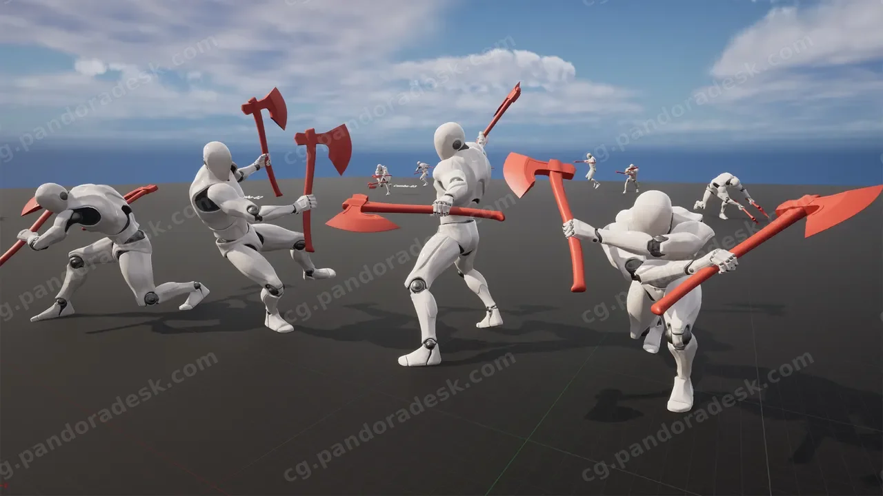 战斗大师战斗动画合集 Combat Master Combat Anims Bundle
