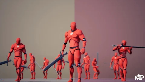 强势反派动画素材包 Bossy Enemy Animation Pack