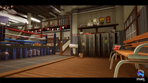 风格化拳击俱乐部 - Stylized Boxing Club ( Stylized , Boxing , Stylized )
