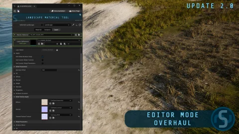 景观材质工具 SHADERSOURCE - Landscape Material Tool