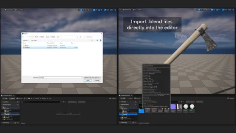 blender文件导入 - Blend File Importer