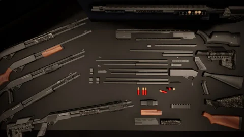 散弹枪套装 - Modular Weapons - Shotgun Pack Props