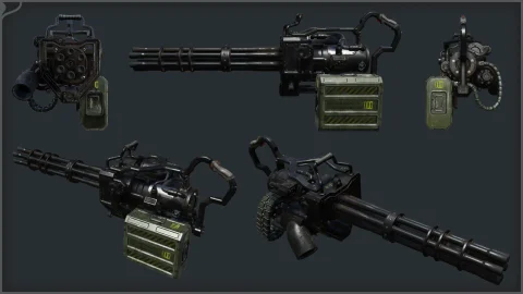 加特林机枪 - Gatling Minigun