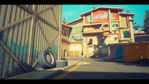 工业区-Stylized Industrial Area