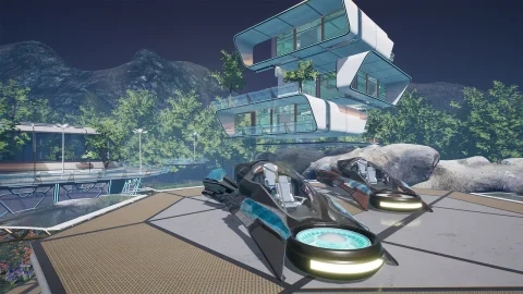 模块化科幻村 - Modular Sci-Fi village