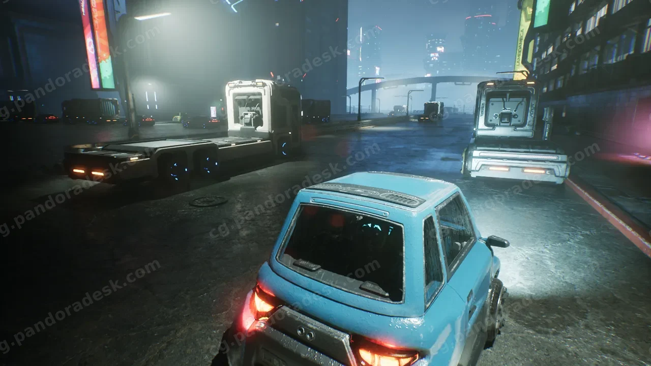 赛博朋克城市包-Cyberpunk City Pack