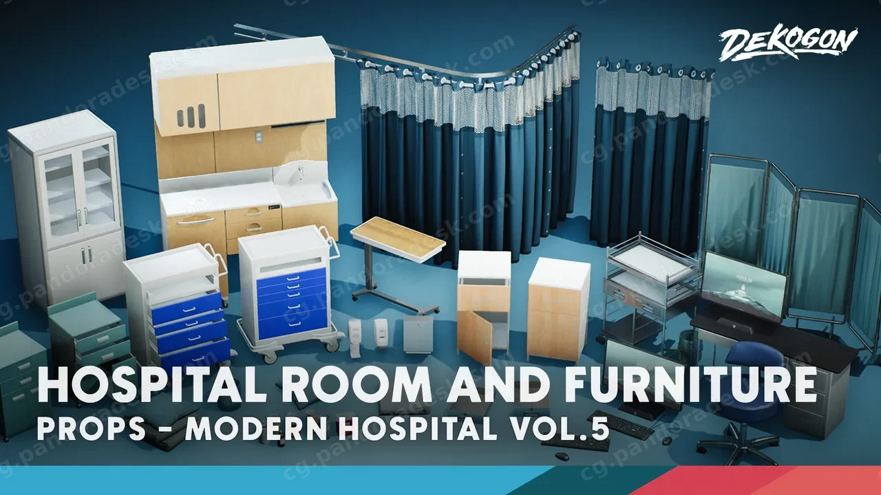 现代医疗道具 - Modern Hospital Props VOL.5