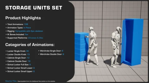 存储单元套件 Storage Units Set