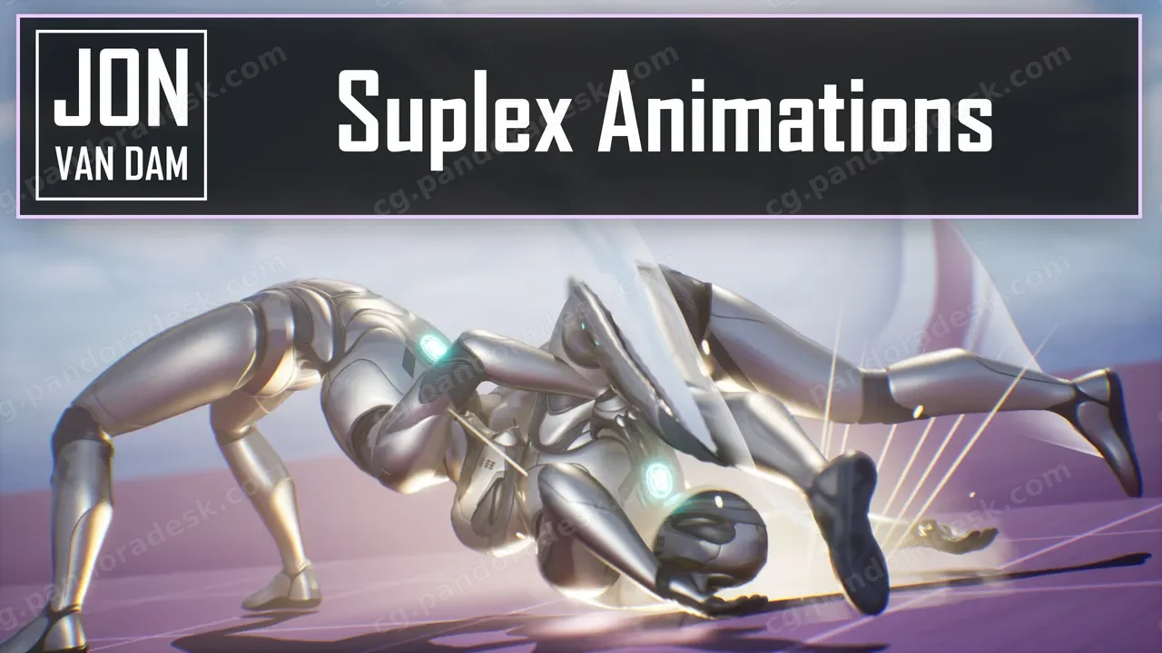 双人过肩摔摔跤动画 Paired Suplex Wrestling Animations