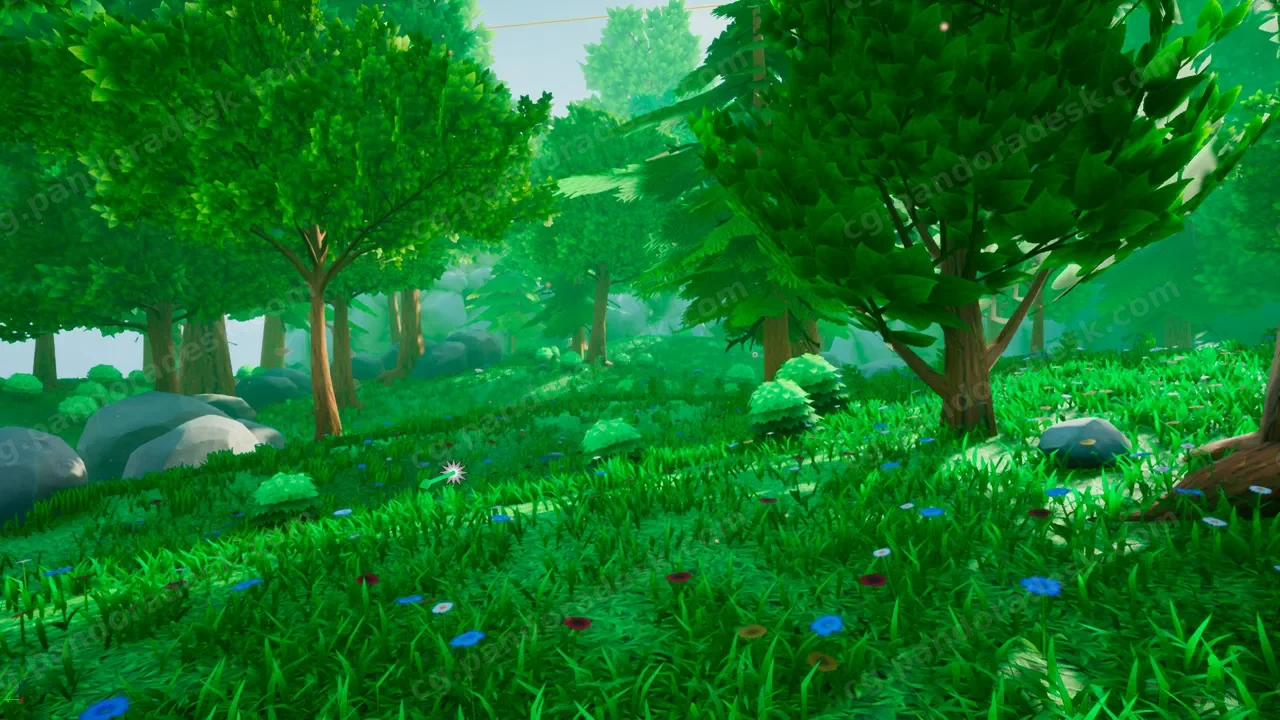 绿色森林-Stylized Nature