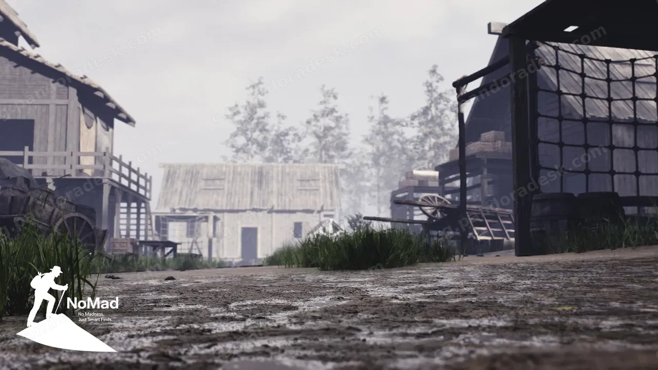 中世纪村庄——质朴奇幻定居环境 - Medieval Village – Rustic Fantasy Settlement Environment