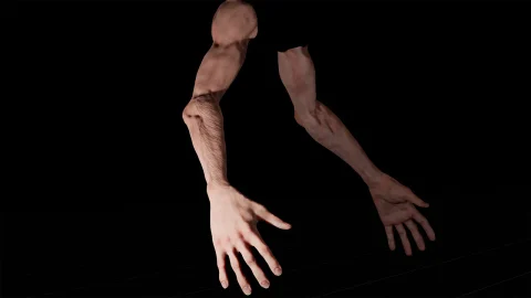 第一人称手臂 - First Person Base Arms Vol. 1 - Skinny Male