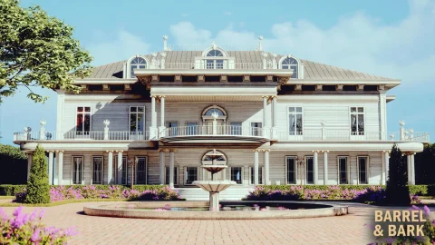 大皇宫——宏伟的宅邸与奢华的内部环境 Grand Palace – Majestic Mansion and Luxurious Interior Environment