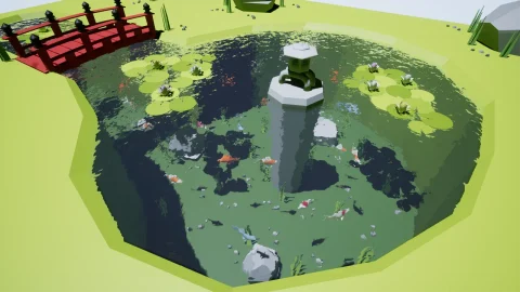 动画池塘鱼 - Animated Pond Fish