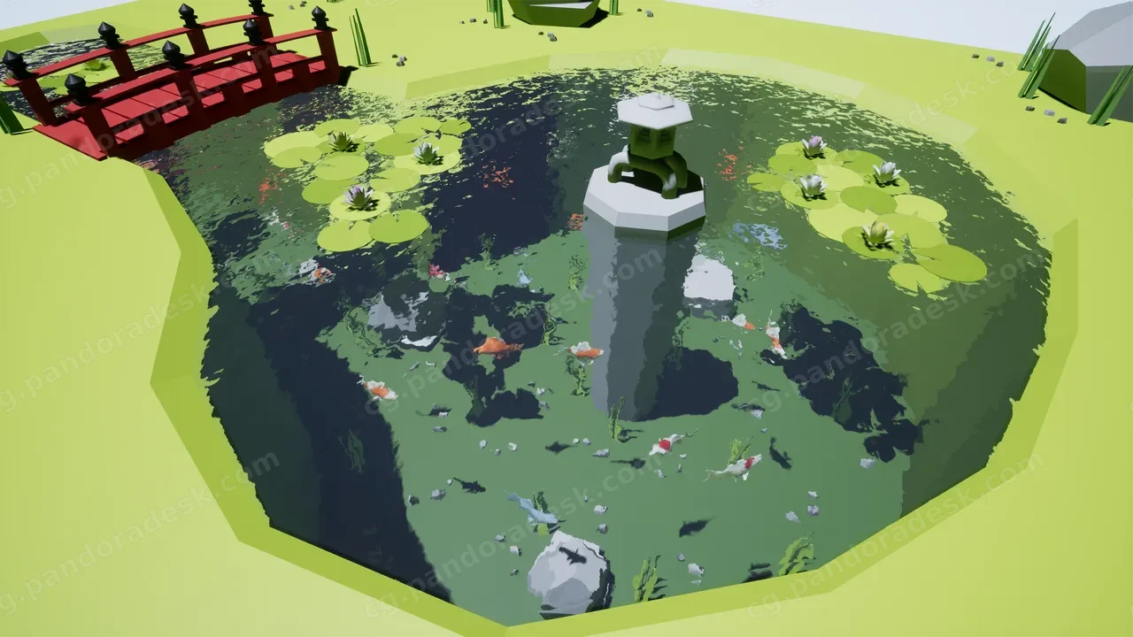 动画池塘鱼 - Animated Pond Fish