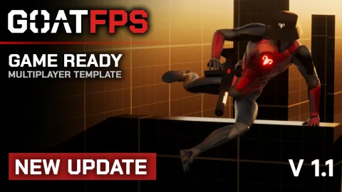 GOAT 第一人称射击多人游戏就绪模板 GOAT FPS Multiplayer GAME READY Template