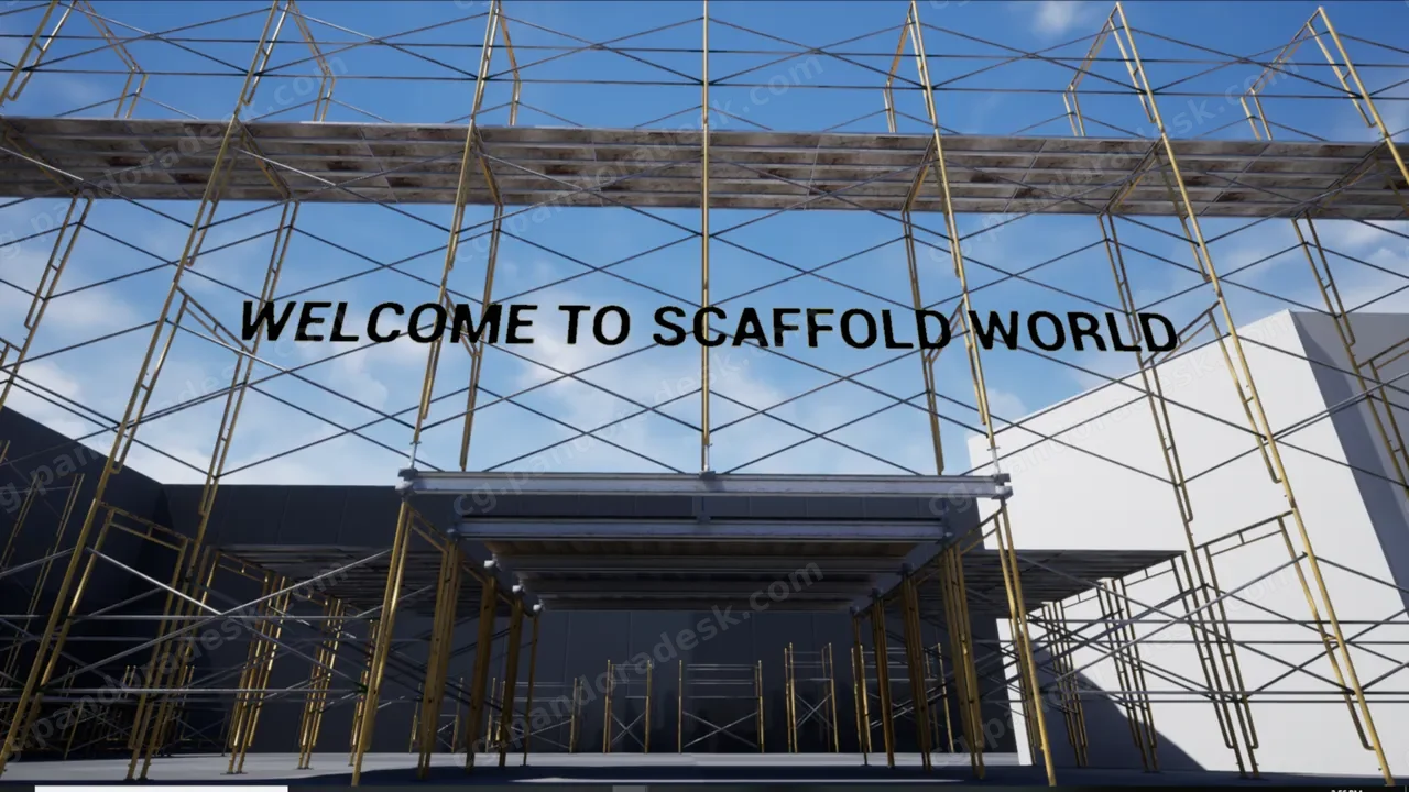 组合式框架脚手架-Modular Frame Scaffold