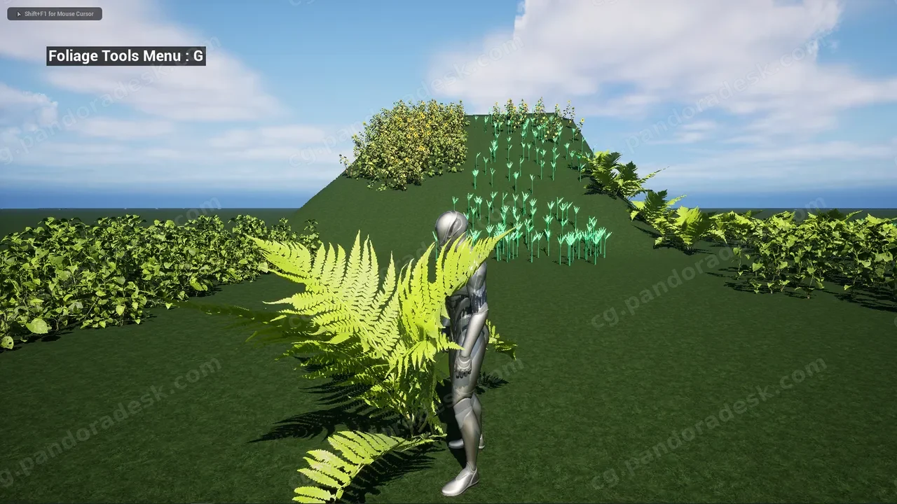交互式植被和植被系统 - Interactive Foliage and Vegetation System