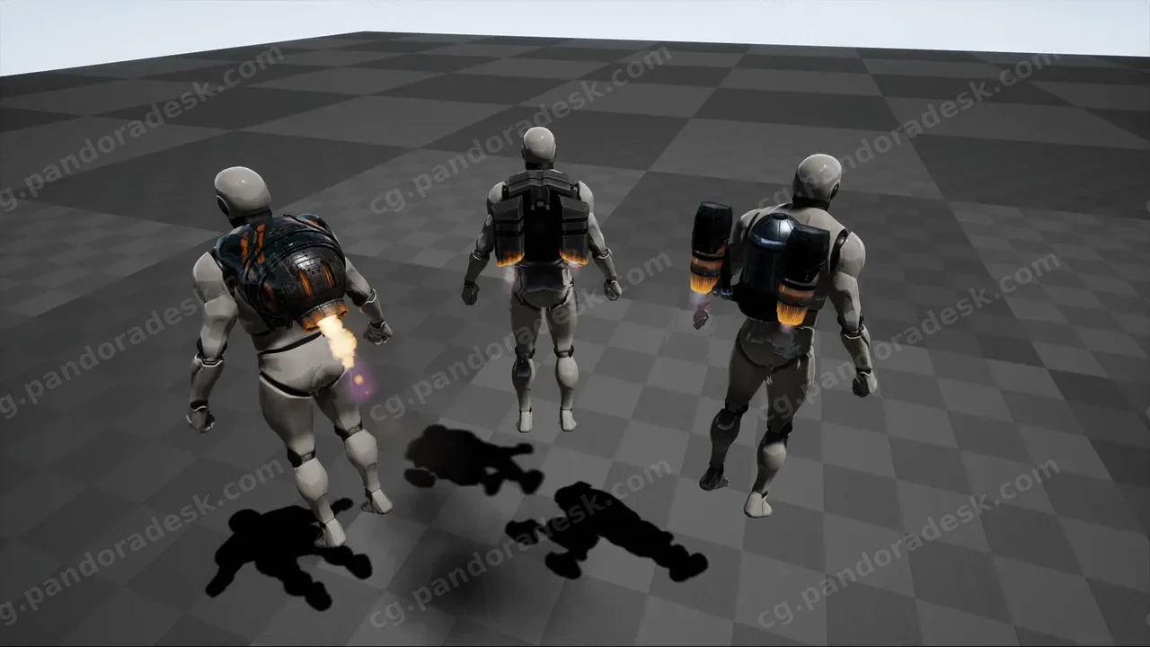 科幻喷气背包捆绑包 Sci-Fi Jetpacks Bundle